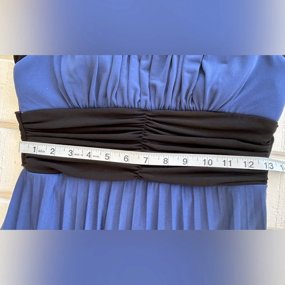 Speechless Brand‎ Halter Dress Pleated Skirt Ruched Med